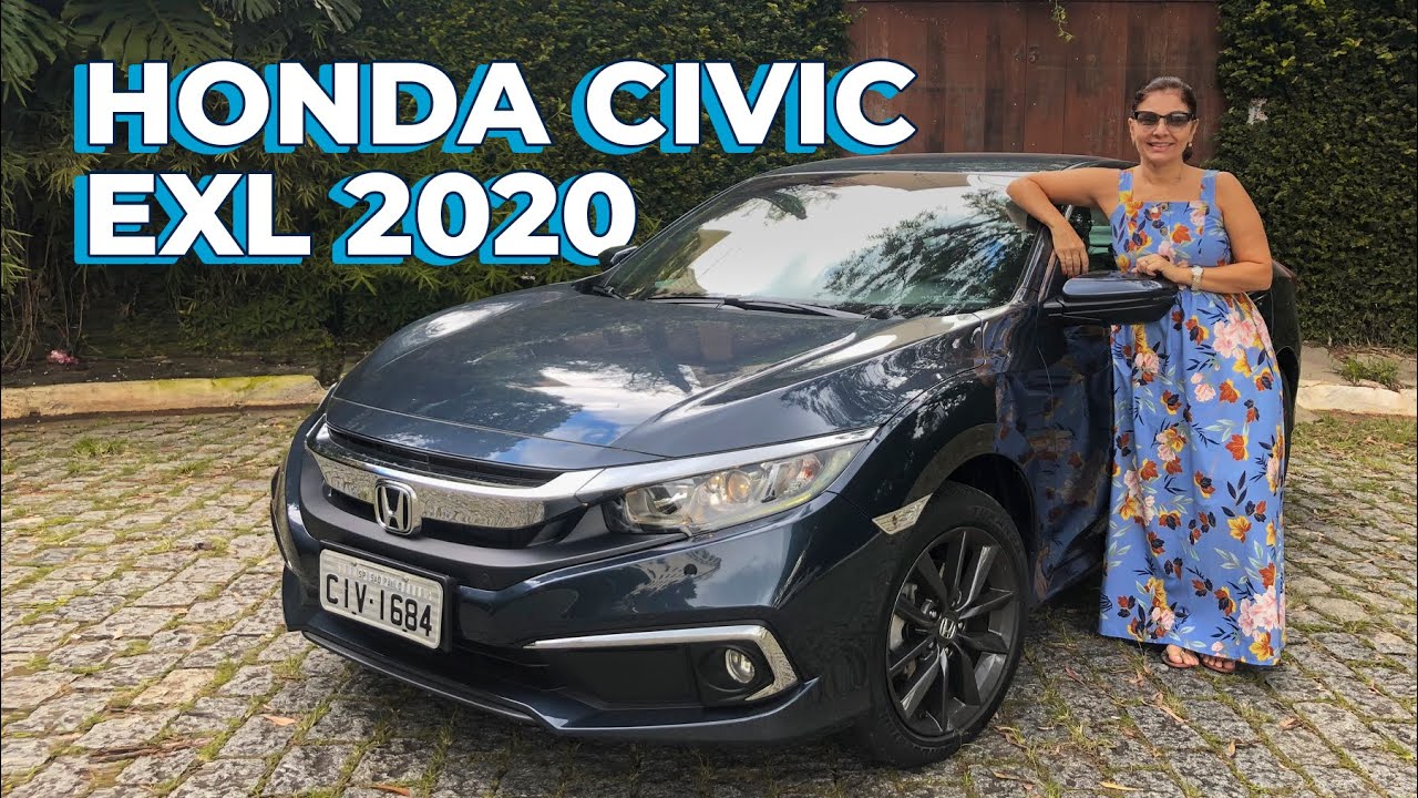 Honda Civic EXL 2020 em detalhes | Claudia Carsughi