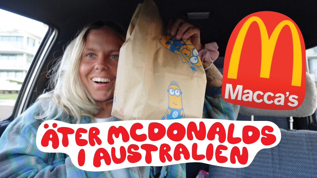 MCDONALDS AUSTRALIEN MUKBANG