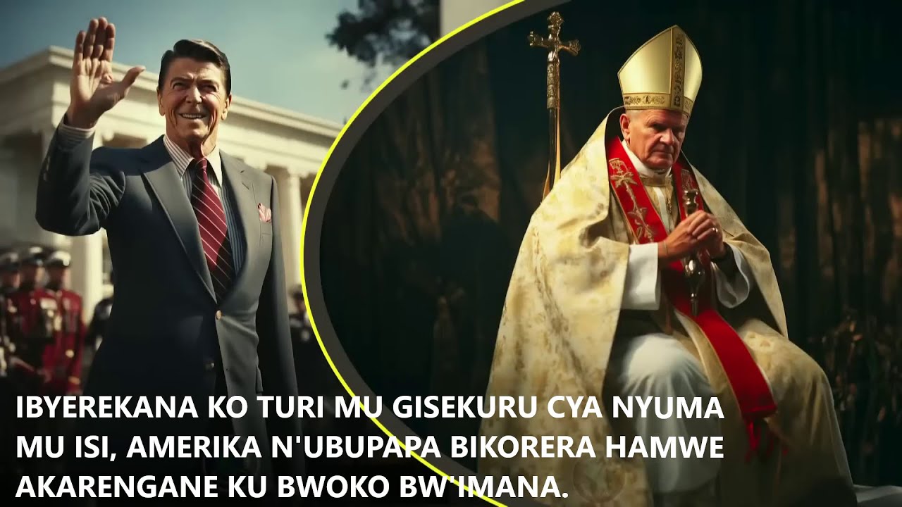 IBYEREKANA KO TURI MU GISEKURU CYA NYUMA, AMERIKA N'UBUPAPA BIKORERA HAMWE MU KUZANA AKARENGANE.