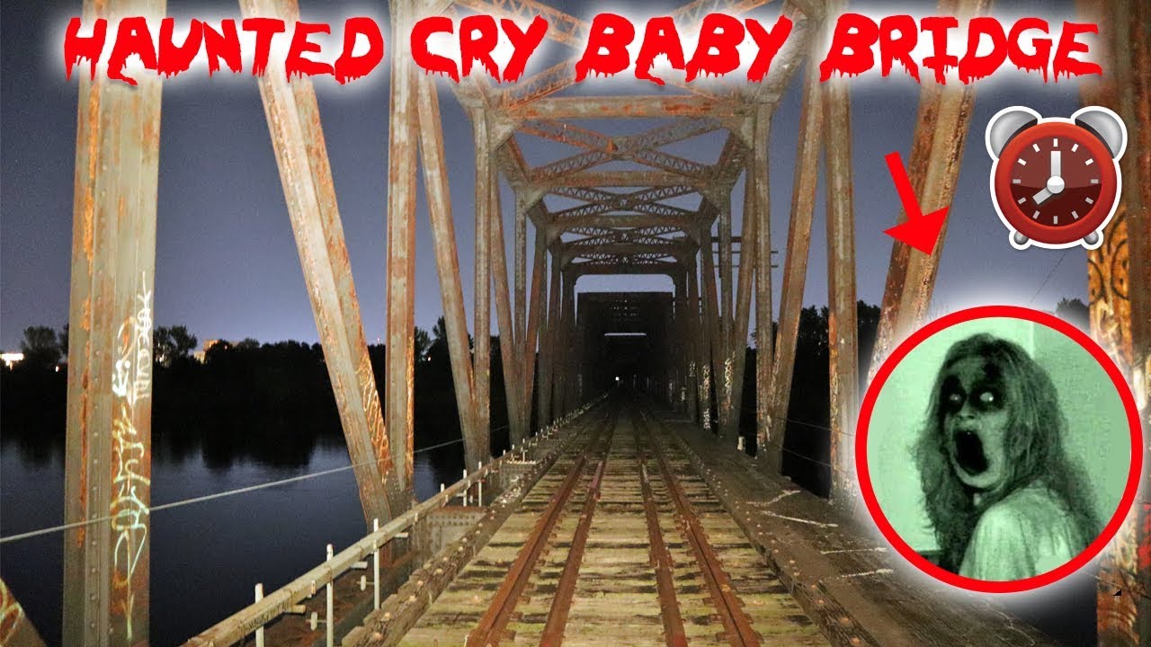Haunted Cry Baby Bridge Challenge! screams caught on camera | MOE SARGI