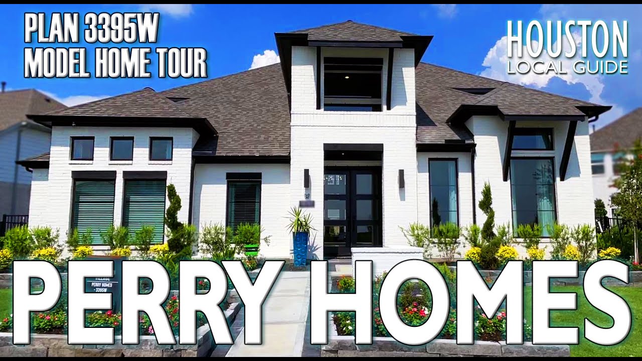 Perry Homes Plan 3395W Model Home Tour