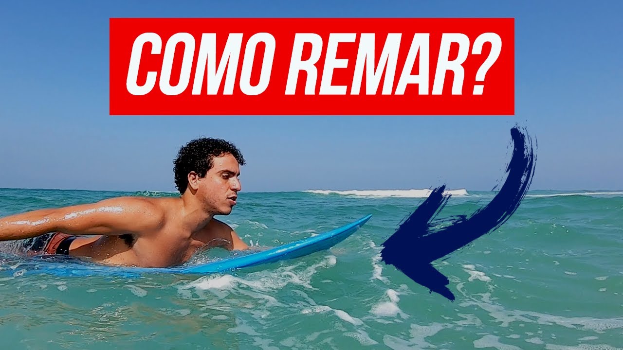 COMO REMAR NUMA PRANCHA DE SURF - Projeto Surfista #2