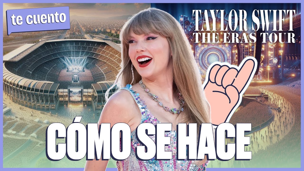 TODA LA TECNOLOGÍA de un CONCIERTO DE TAYLOR SWIFT: The Eras Tour 🎤🔥