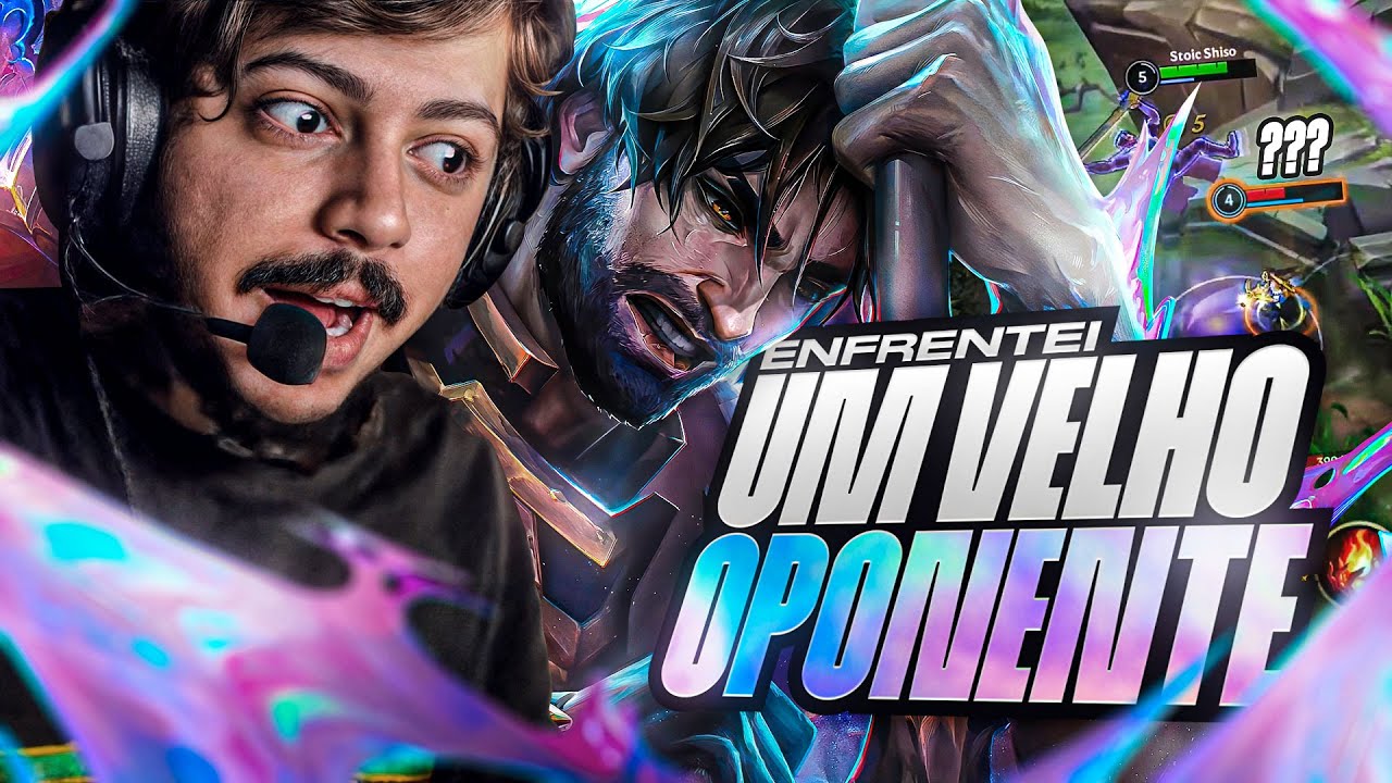 CAÍ CONTRA UM VELHO OPONENTE!