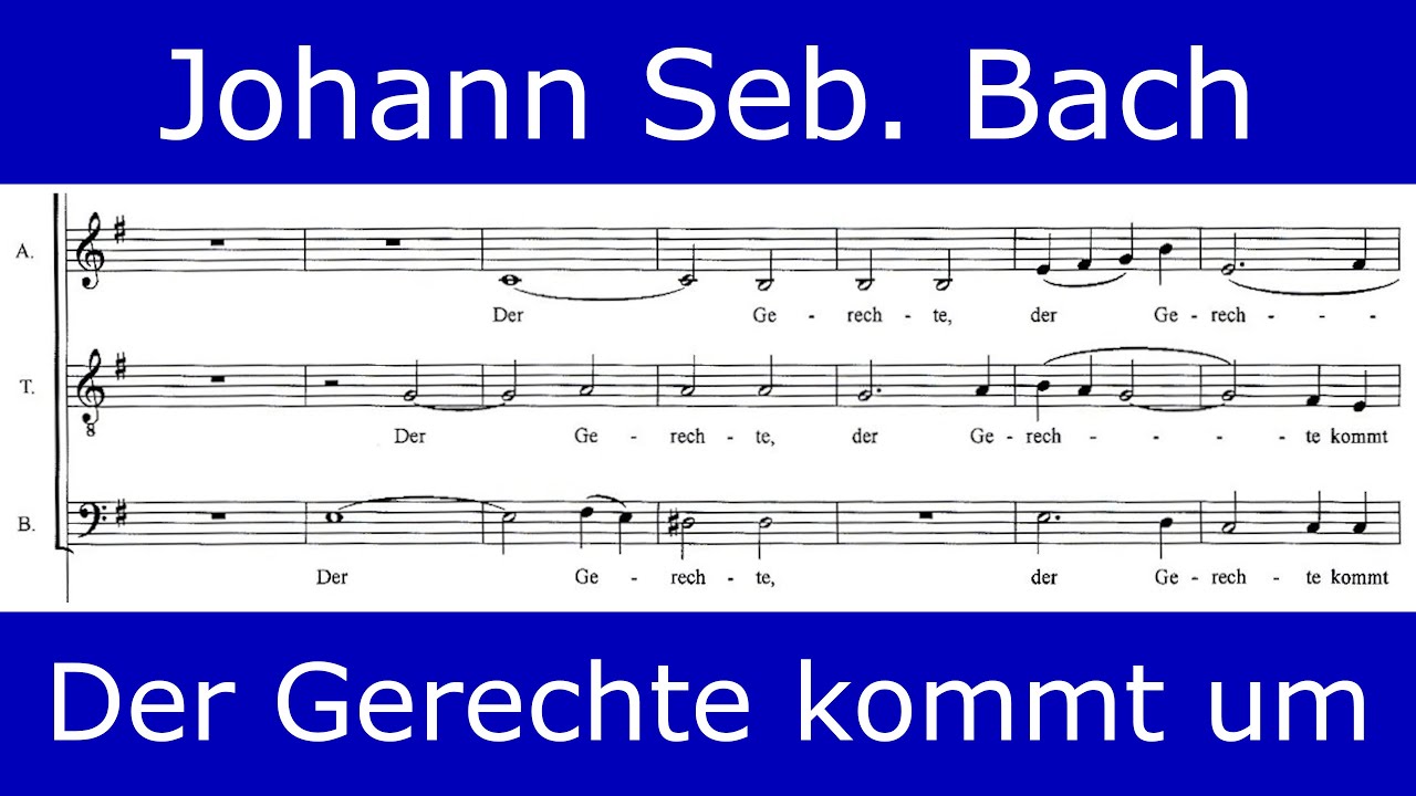 Kuhnau/Bach (?) - Der Gerechte kommt um (Greco)
