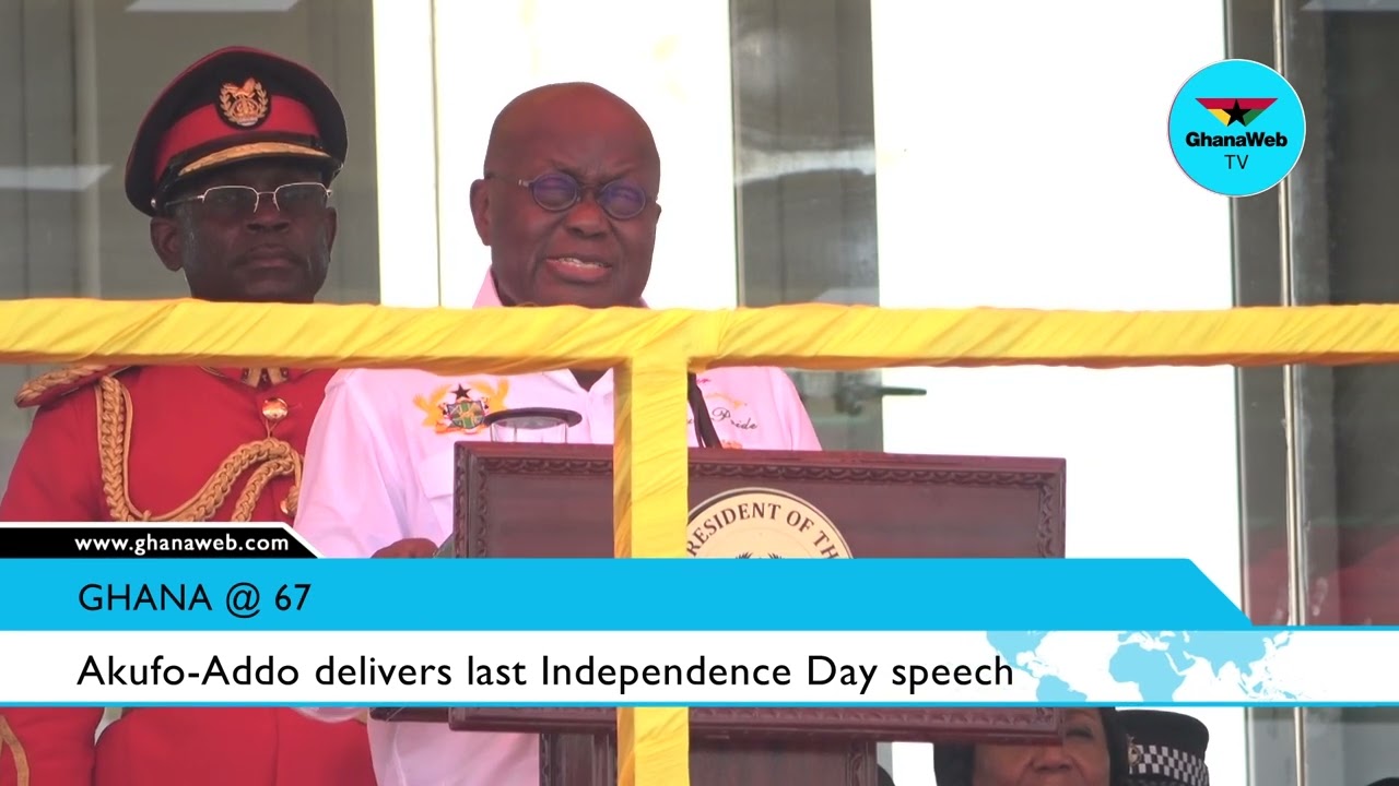 Akufo Addo delivers his last Independence Day speech as President of Ghana