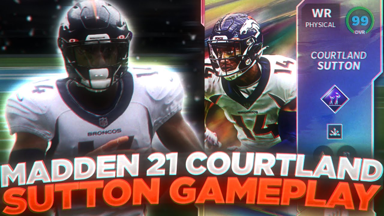 LTD COURTLAND SUTTON GOES OFF! 97 OVR COURTLAND SUTTON GAMEPLAY