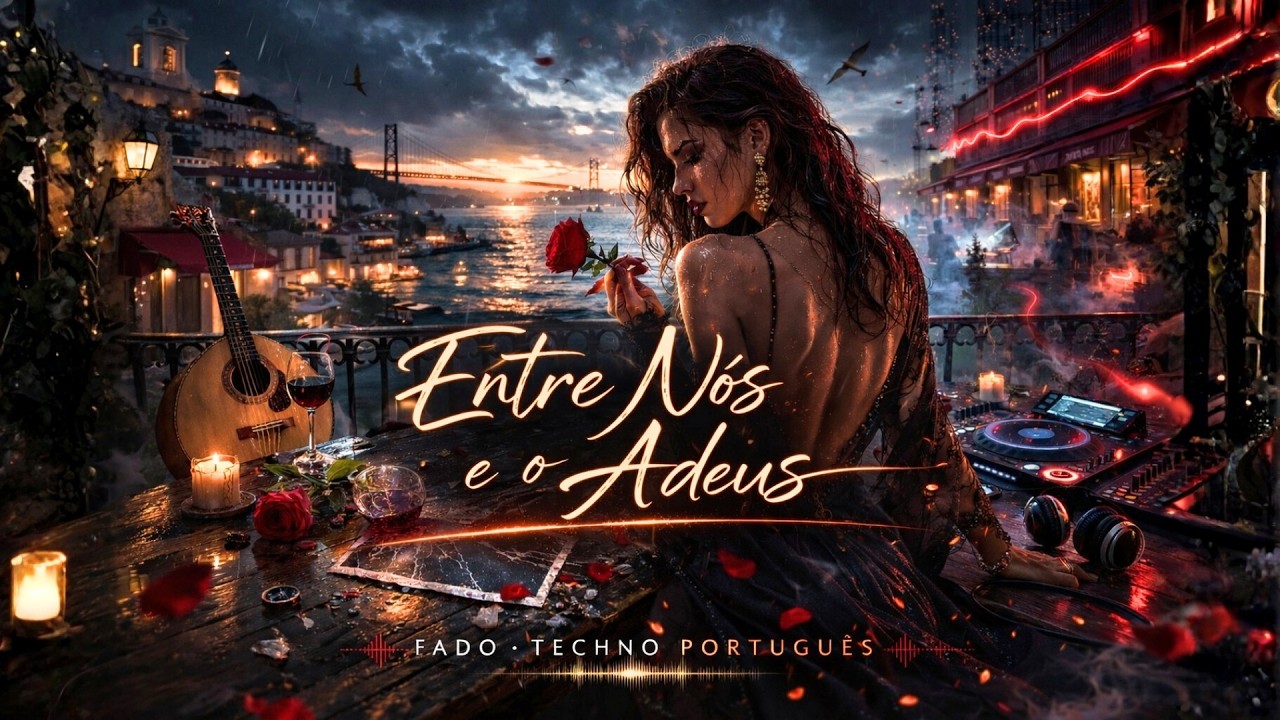 Entre Nós e o Adeus (Fado Techno Português) | Canção de Separação | Saudade & Batida Techno