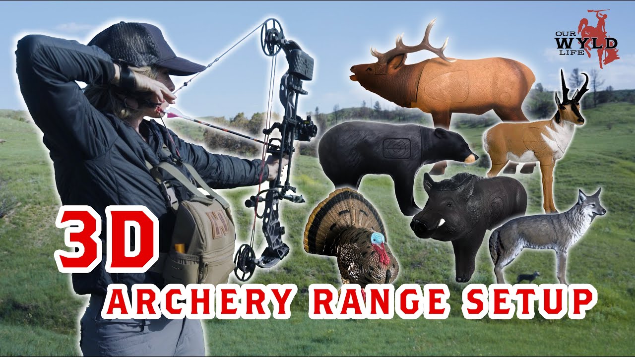 Setting up my 3D Archery Range