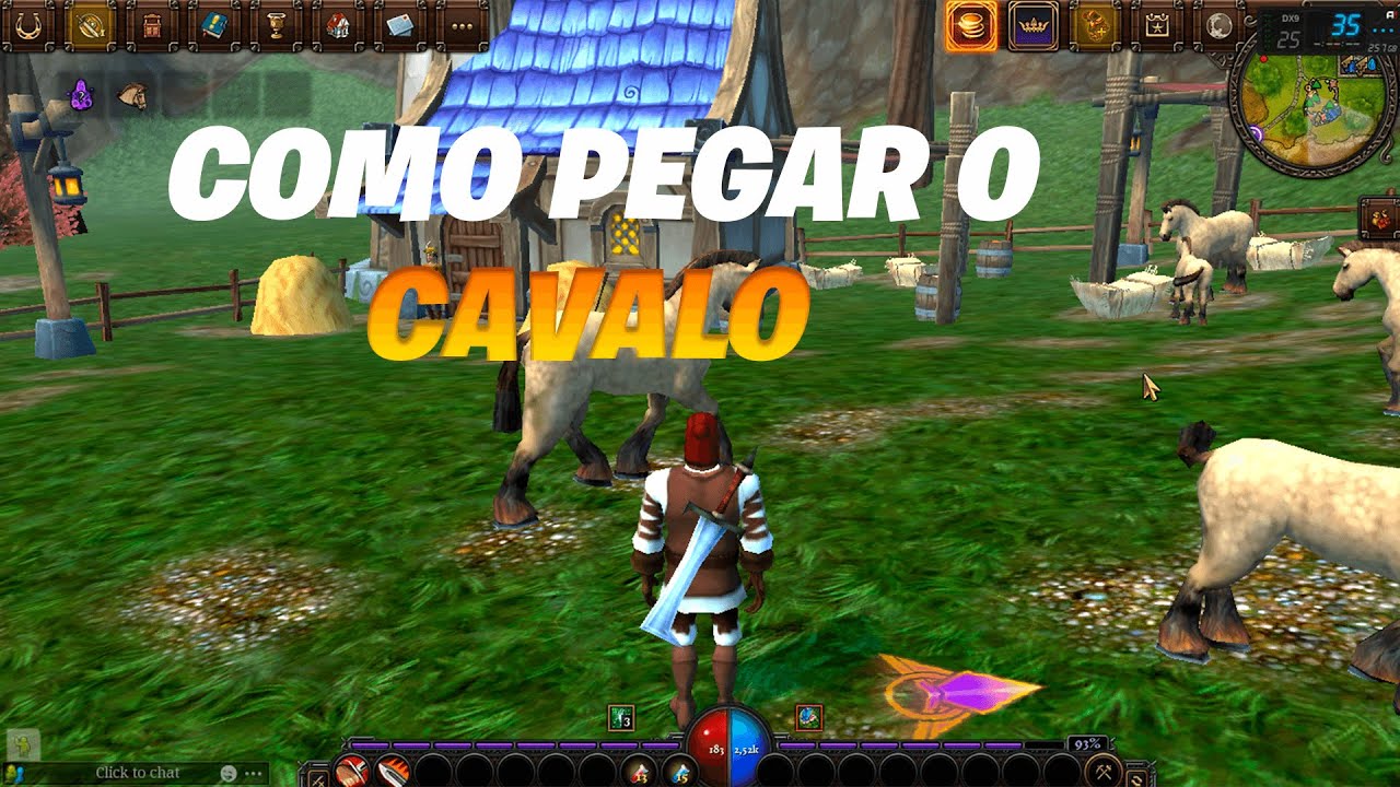COMO PEGAR O CAVALO  -  COMEÇANDO DO ZERO PT 1 - VILLAGERS AND HEROES