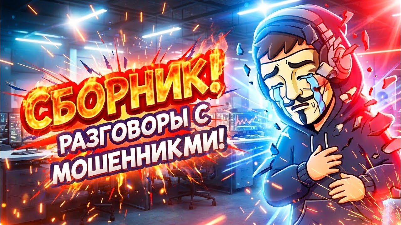 РАЗГОВОРЫ с МОШЕННИКАМИ! | Сборник!