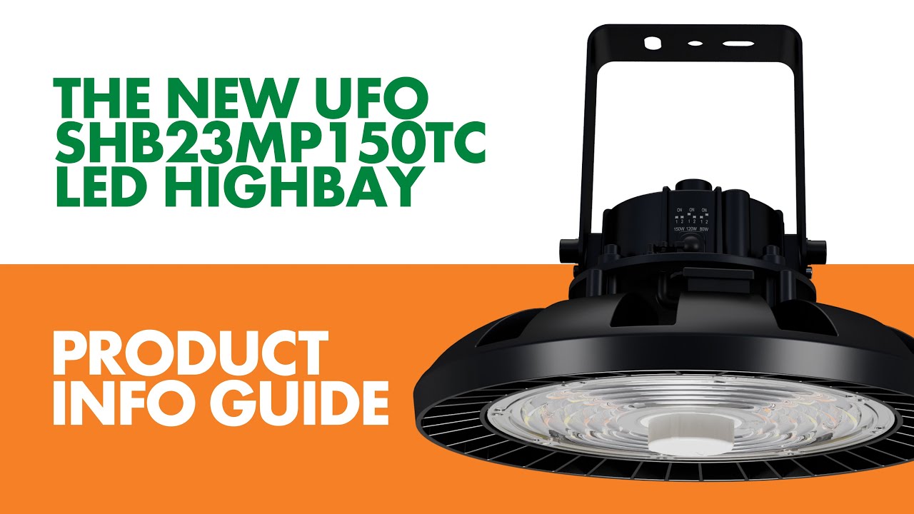 HIGHBAYS &ndash; product info guide, UFO SHB23MP150TC