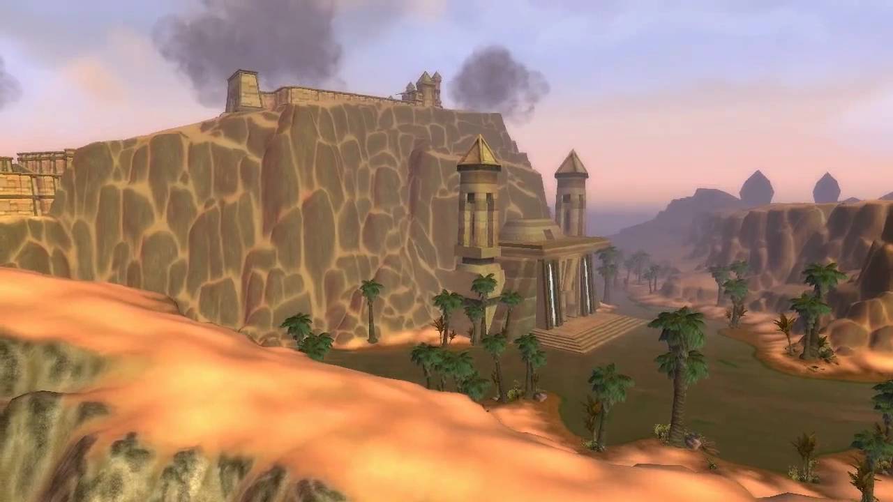 WoW Cataclysm Guide - Uldum from the outside