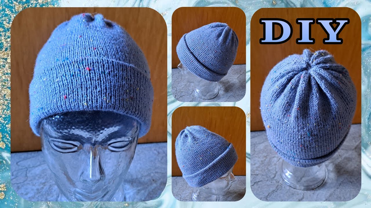 Mütze aus 4-fach Sockenwolle stricken  • DIY  * Julebuergerfee