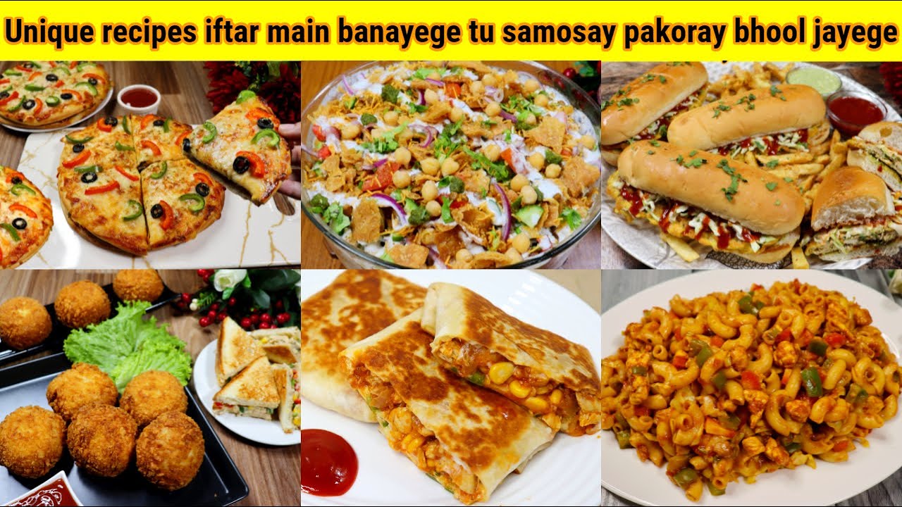 6 Unique And Easy Ramadan Recipes 2023 | Iftar Snacks Recipes By Tasty Food With Maria