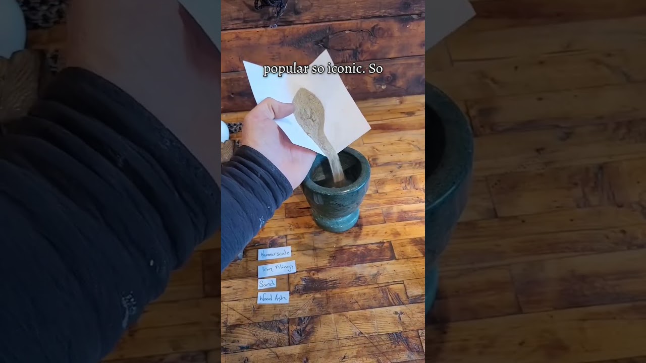 Making Ninja Blinding Powder, an iconic weapon of the shinobi, translated as Eye-Crushing Powder