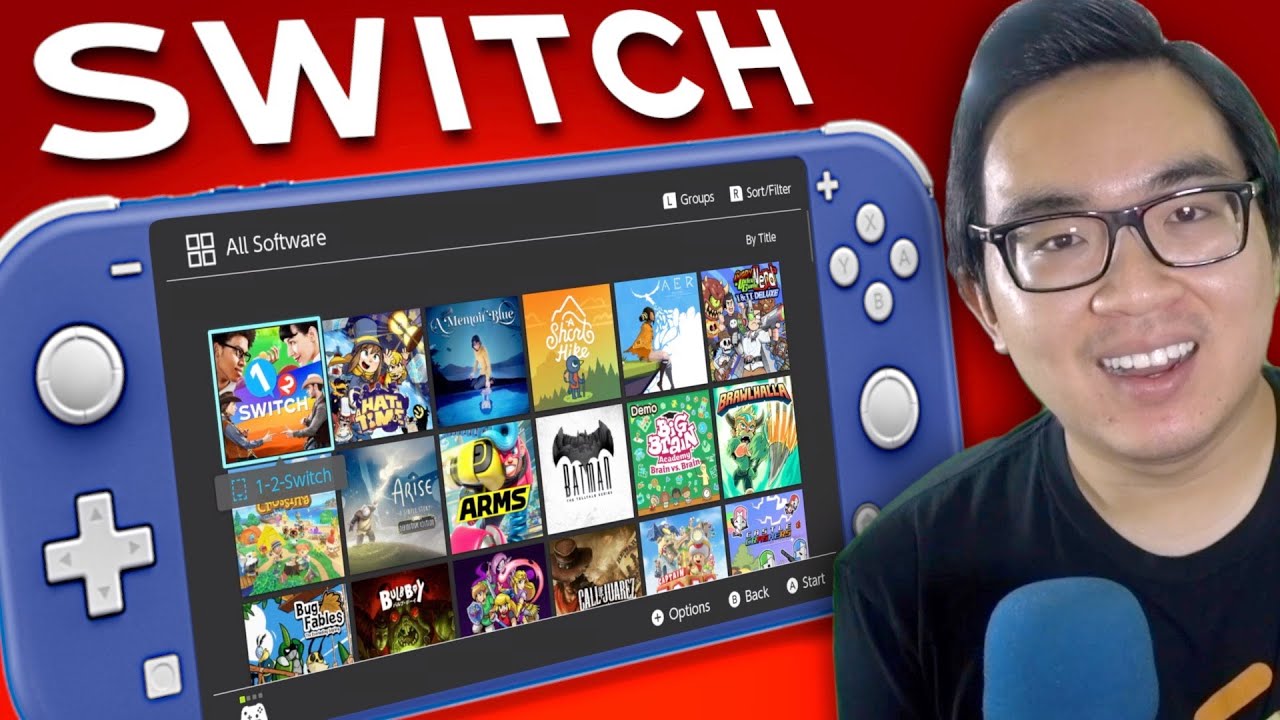 What's on My Nintendo Switch in 2023? - My Entire DIGITAL Switch Collection! | ChaseYama