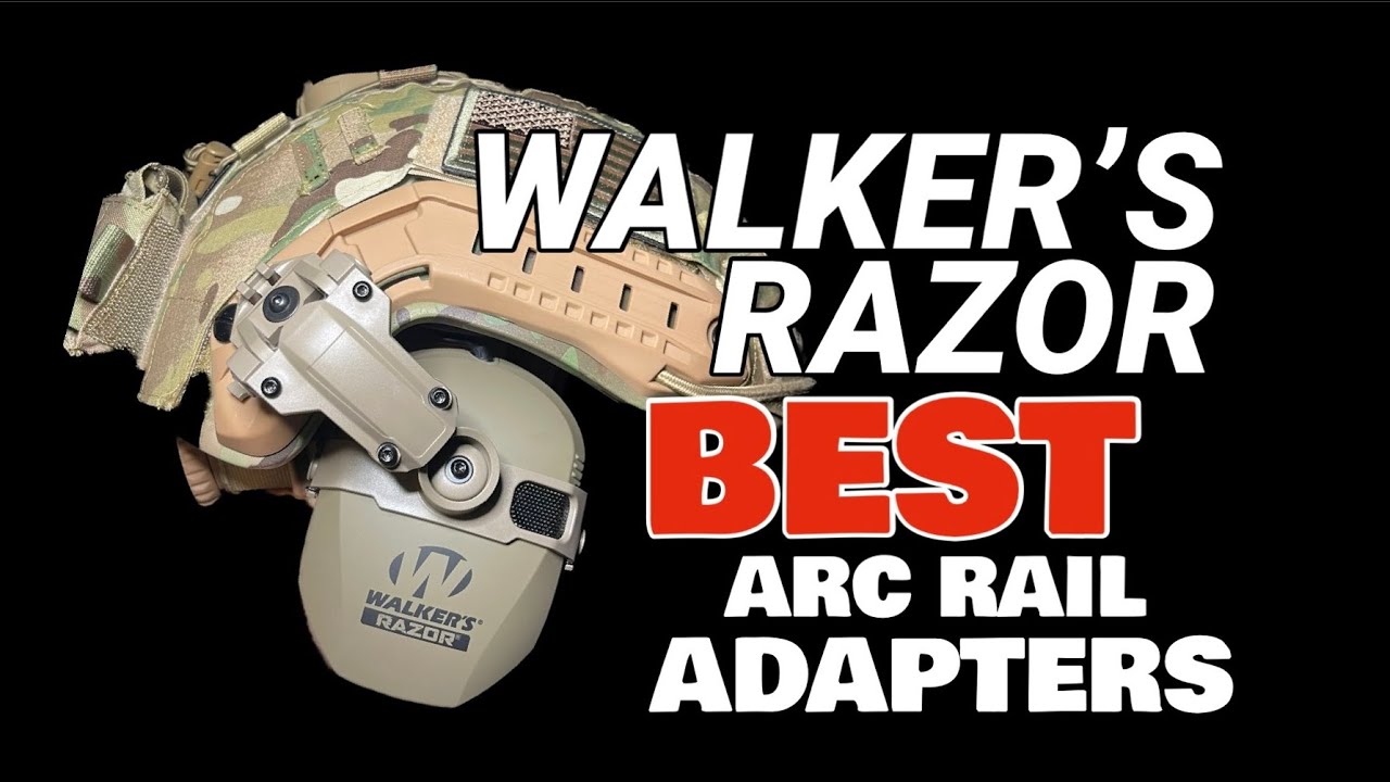 Адаптеры Walker’s Razor ARC Rail #tigrett #walker #hearingprotection #review #helmet #military