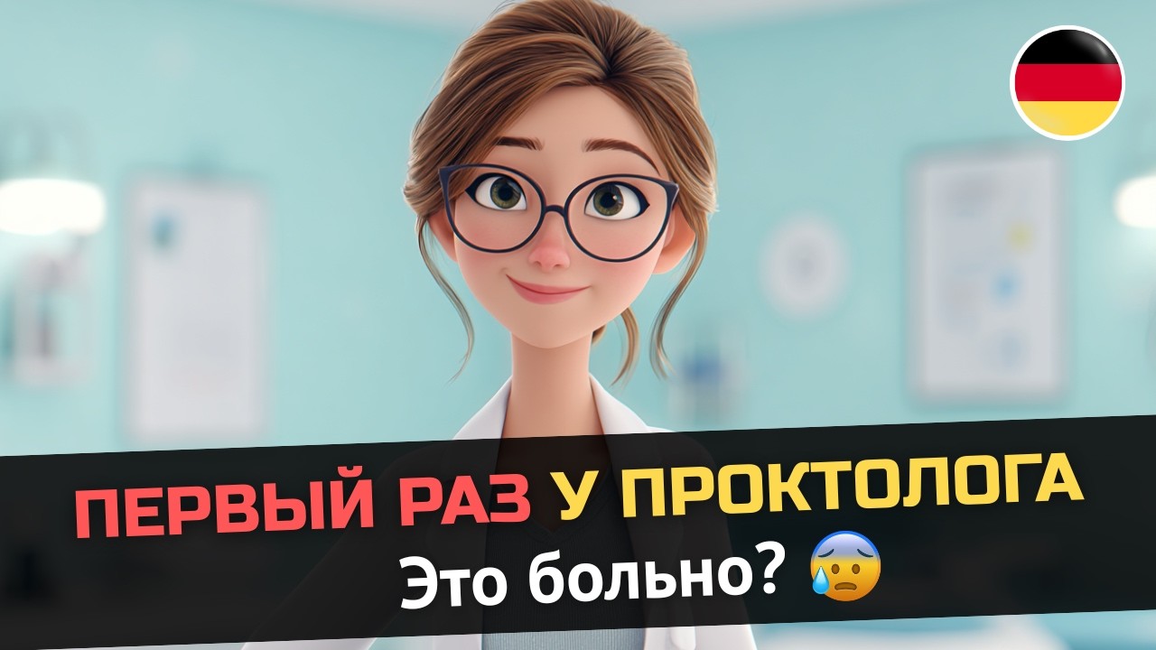 Визит к проктологу в Германии | Немецкий для реальной жизни | B1-B2