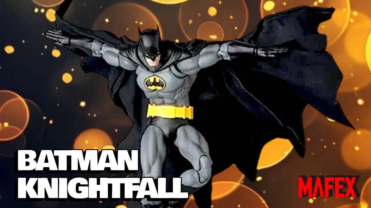 🦇Black Vers. ⚫️de Batman Knightfall de MAFEX 