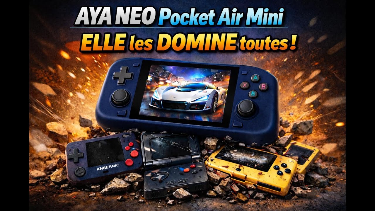 pocket air mini quand AyaNéo écrase la concurrence. ft Arnaud.