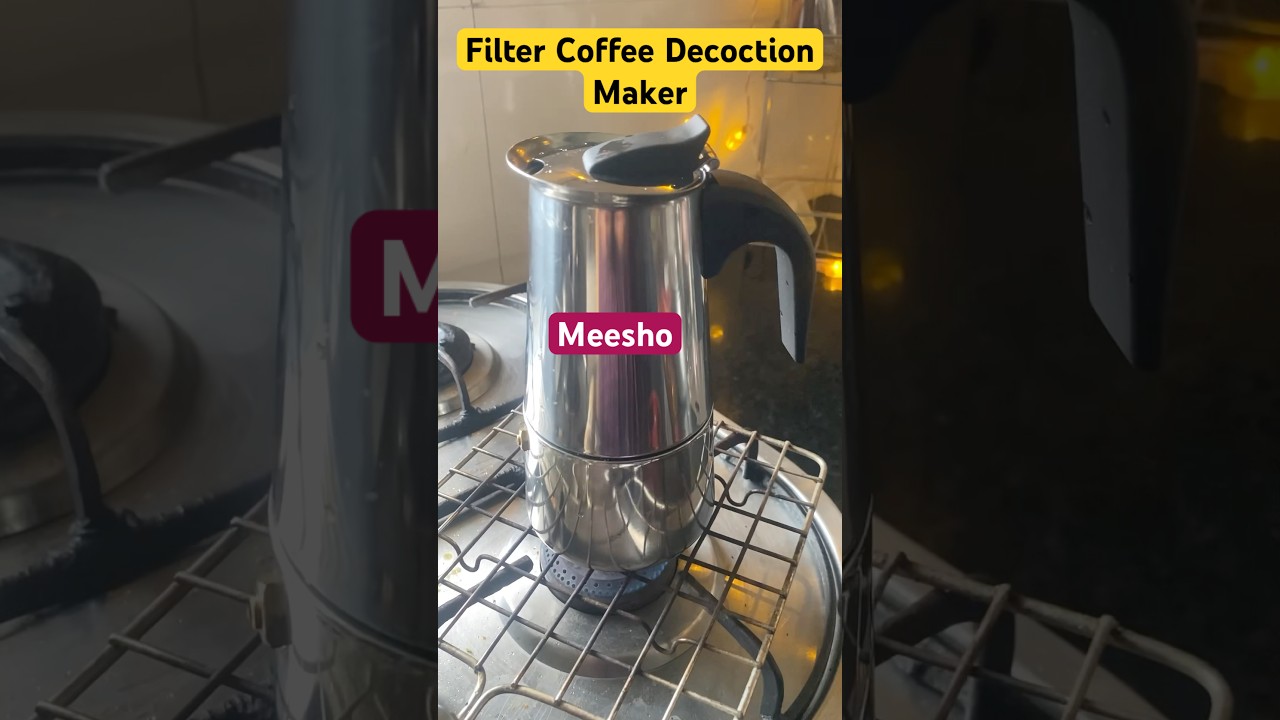 Best Instant coffee Decoction Maker | Super Filter coffee | coffee #trending #Shorts #Meesho
