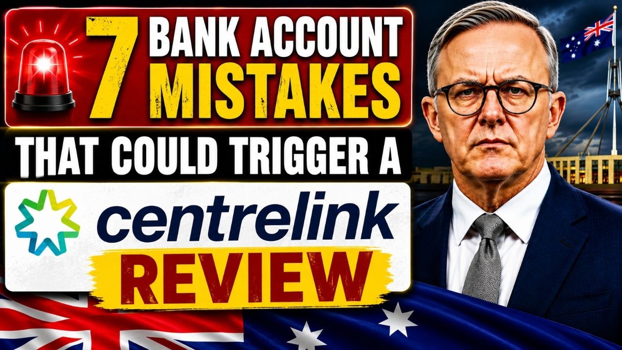 🚨 7 Bank Account Mistakes That Could Trigger a Centrelink Review