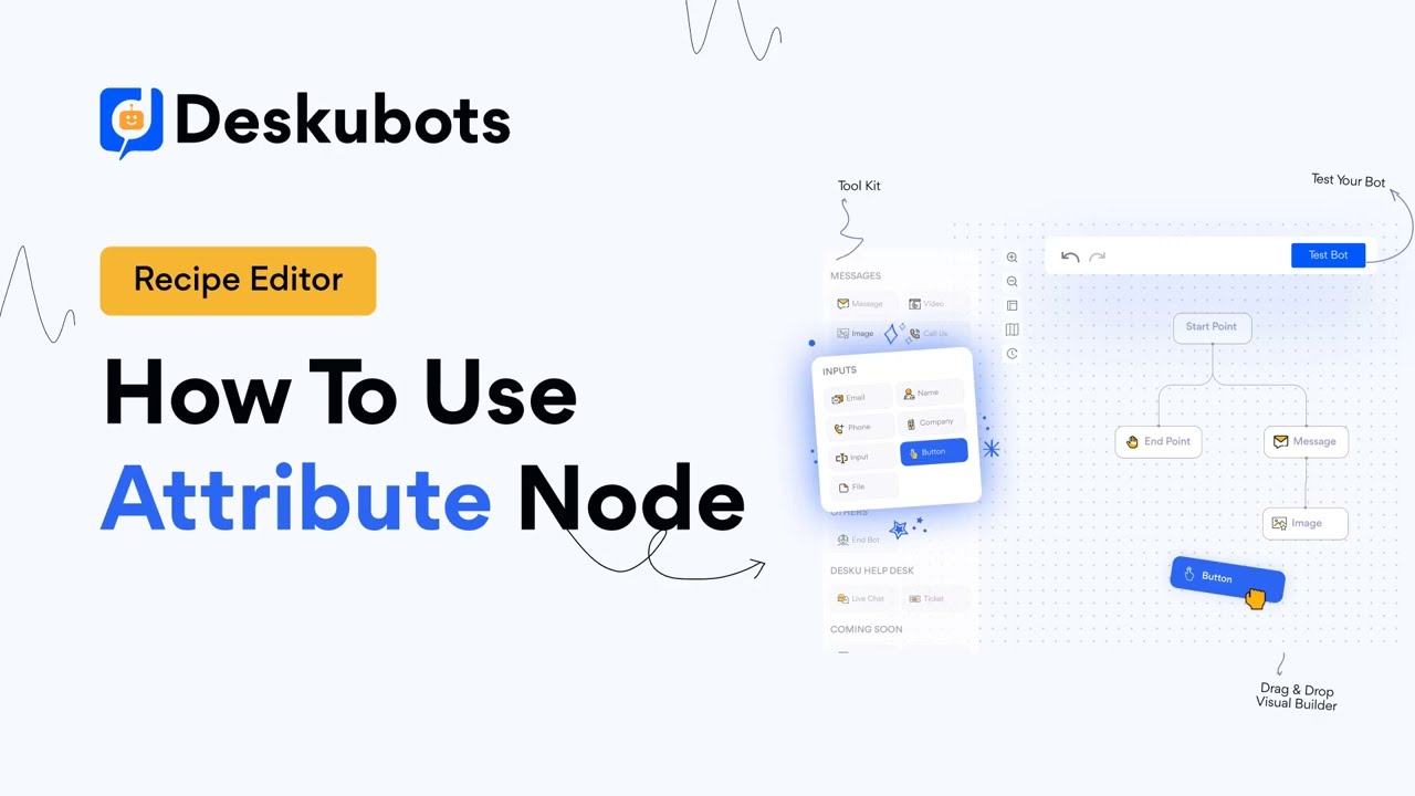 How to Use Attribute Node in DeskuBots