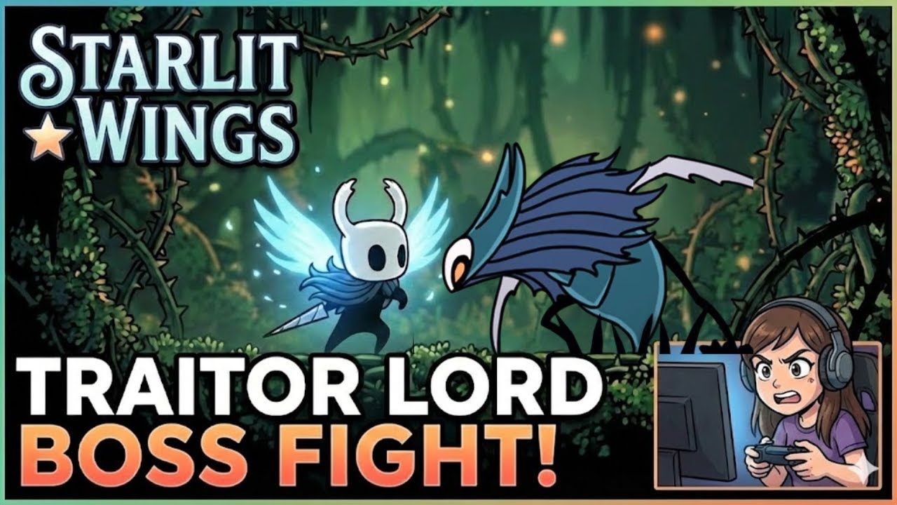 Traitor Lord Boss Fight 🕹️ | Hollow Knight | KEYBOARD ONLY ⌨️
