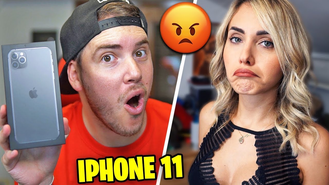 LA MIA RAGAZZA SI ARRABBIA perchè HO COMPRATO IPHONE 11 PRO MAX... 😅