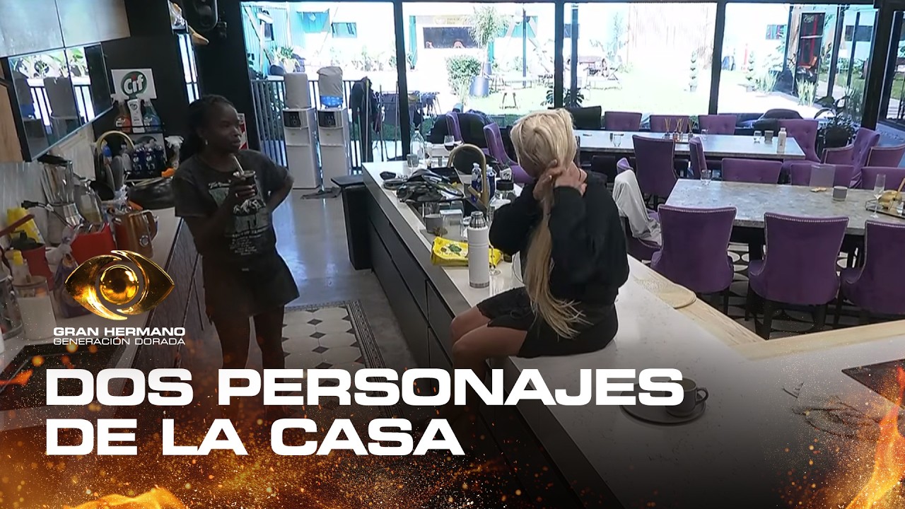 Mates y charla sobre la vida del afuera: la mañana de Zilli y Mavinga - Gran Hermano 2026