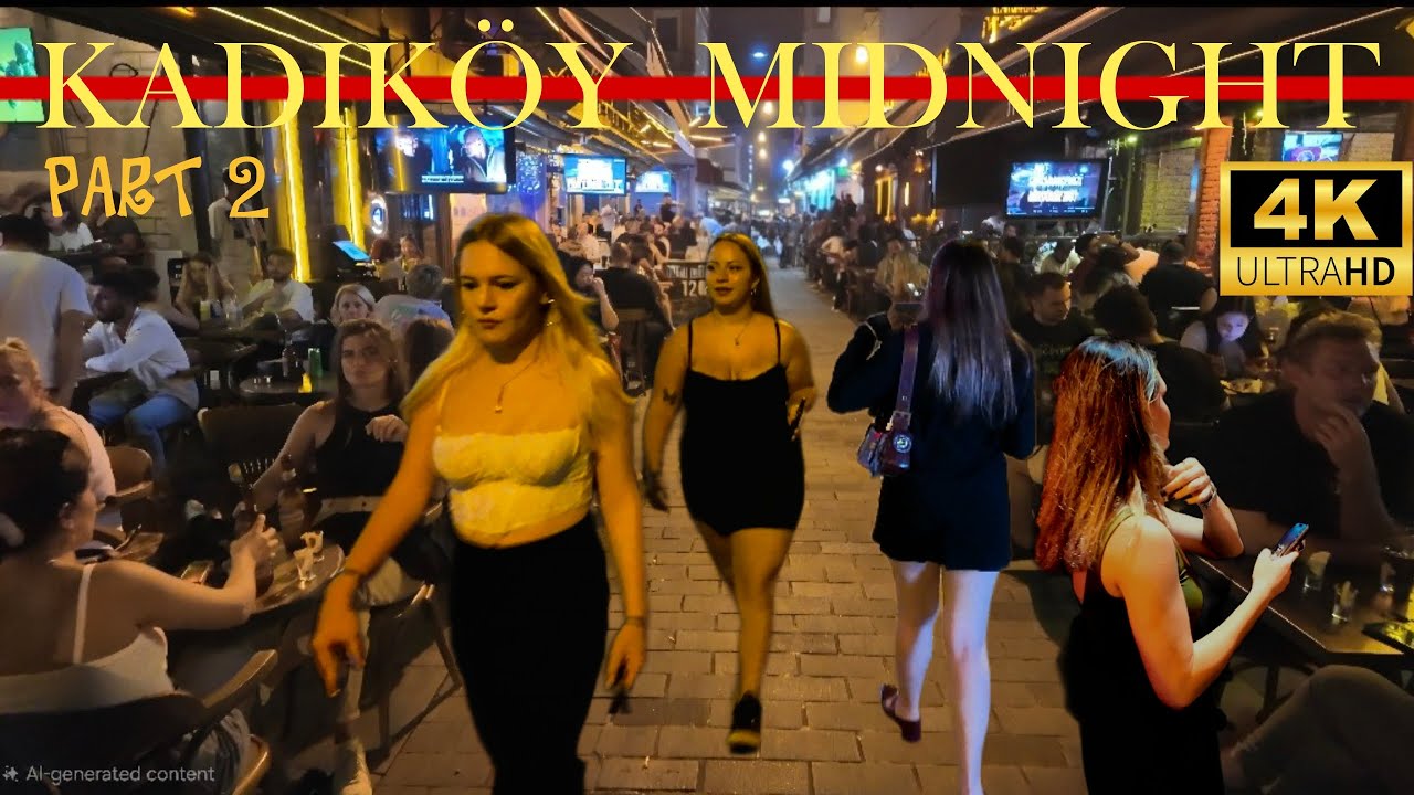 KADIKÖY ISTANBUL : MIDNIGHT VIBES !#istanbul #travel #turkey