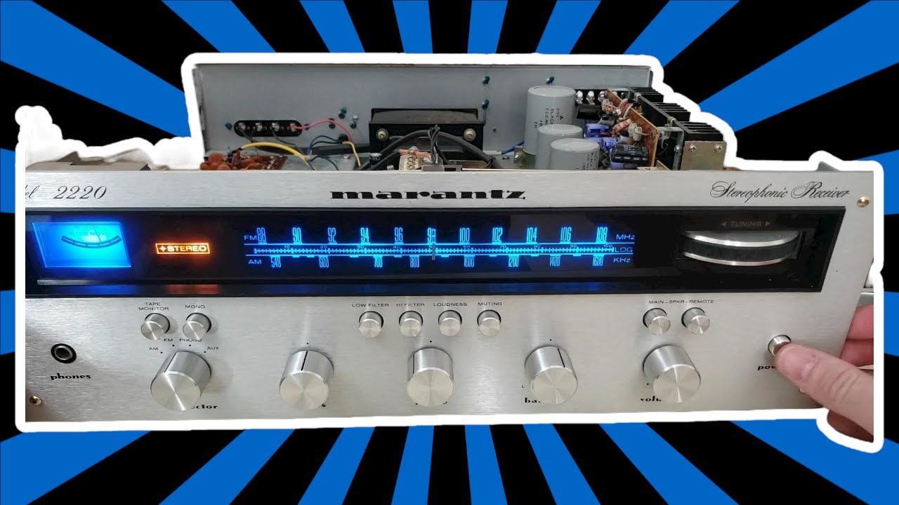Marantz 2220: Replacing Transistors to Reduce Hiss