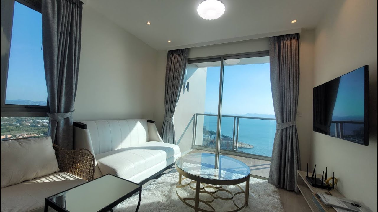 【Riviera Monaco】Sea view/ 30F / Corner / 1bedroom for rent 彡