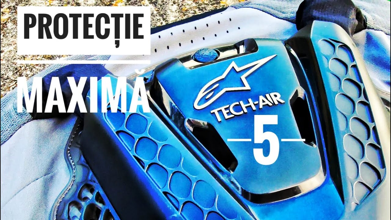 Tech Air 5 - Airbag pentru motocicliști, de la Alpinestars