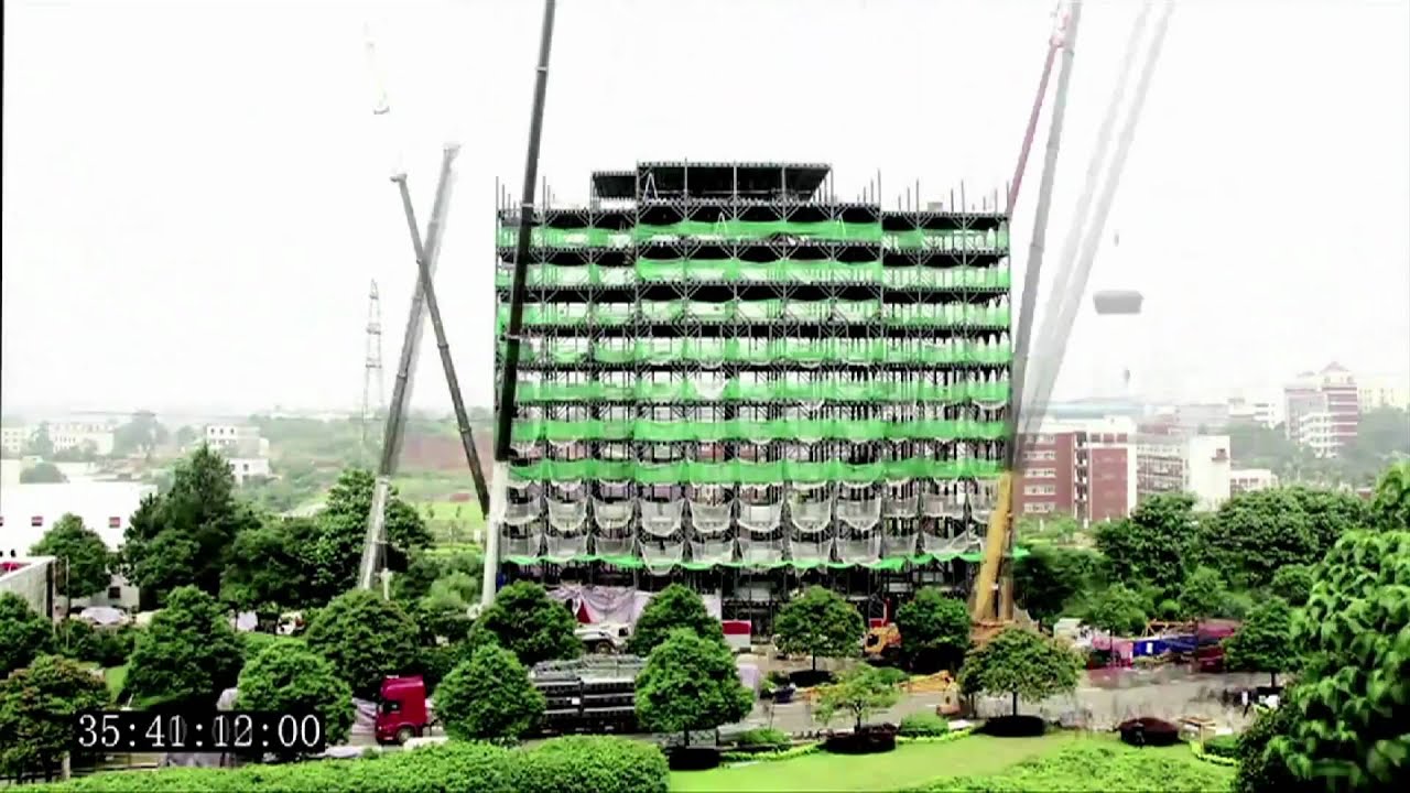 Building a 15 storey hotel in 6 days