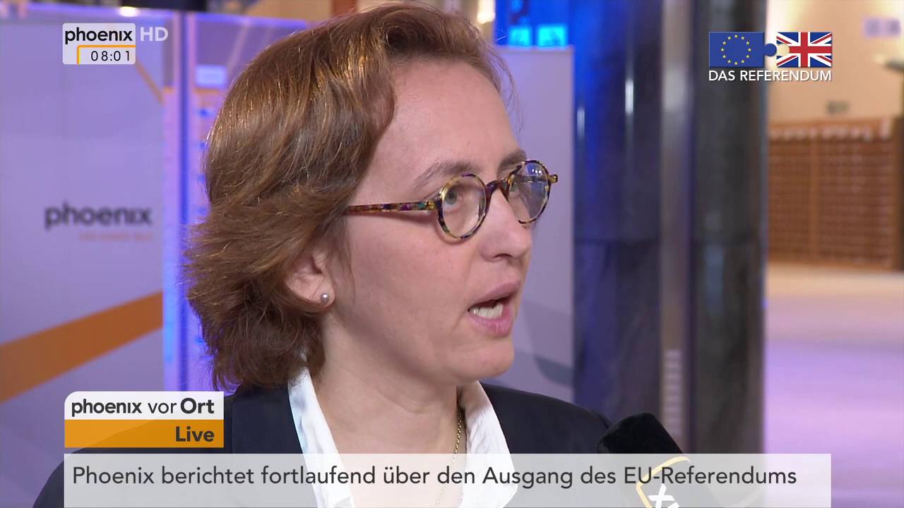 Brexit: Interview mit Beatrix von Storch in Brüssel am 24.06.2016