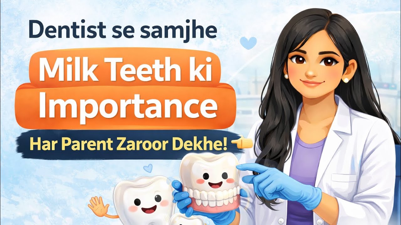 Milk Teeth ki Importance | Har Parent Zaroor Dekhe! | Dentist Explains