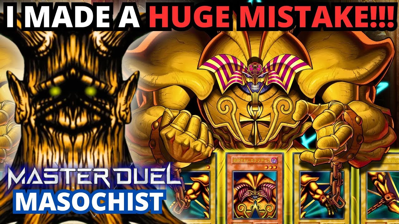 Master Duel Masochist I MADE A HUGE MISTAKE!!!