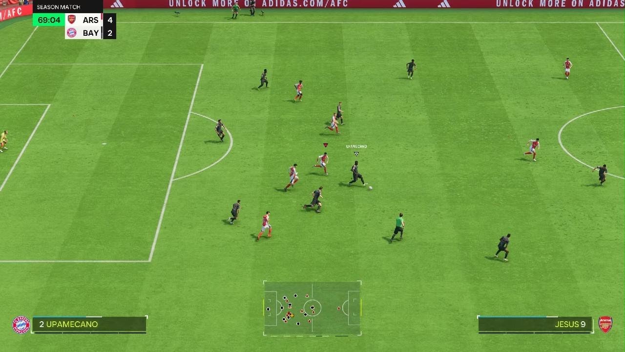 EA SPORTS FC 25: Martinelli outsmarts Neuer