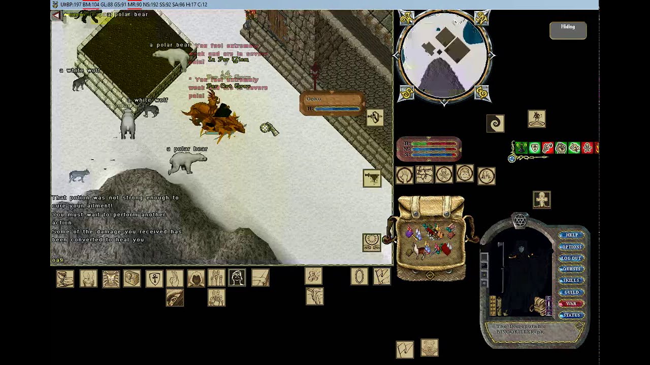 Ultima Online PvP - AMAZING MAGE PLAY