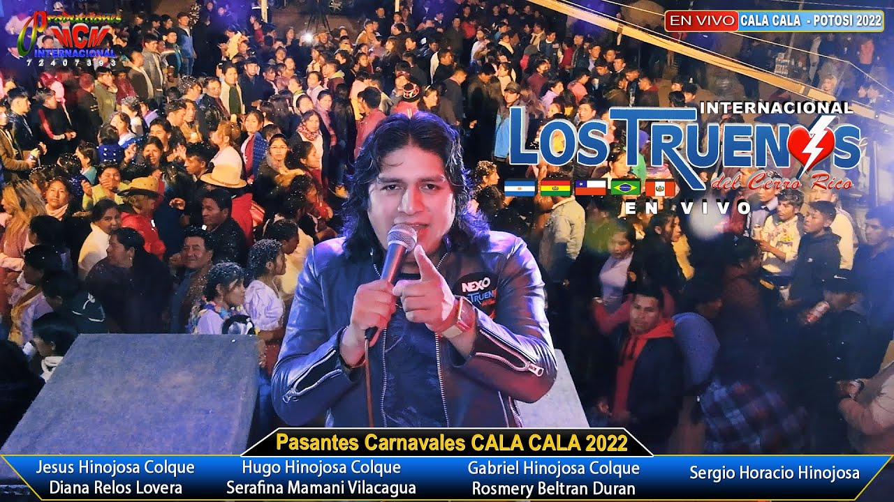 LOS TRUENOS EN VIVO - Carnavales CALA CALA 2022 - MCM Producciones