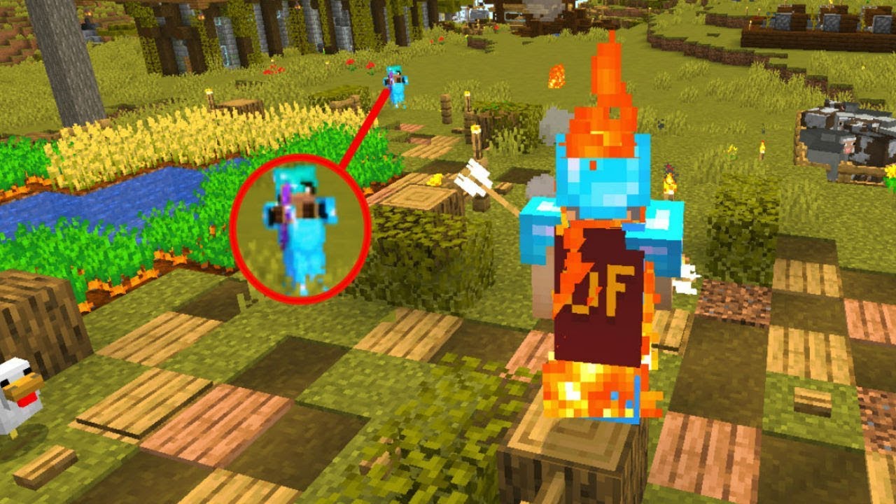 IK WORD AANGEVALLEN IN MINECRAFT!!