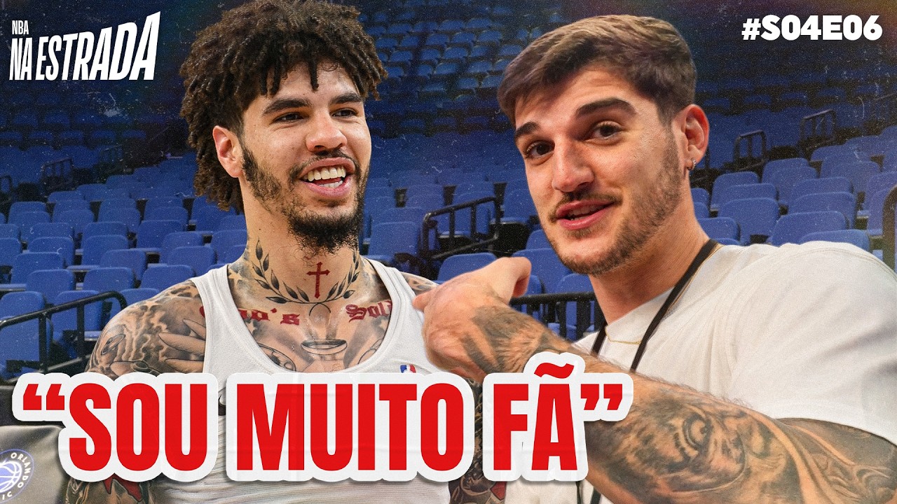 LAMELO BALL VEIO NA NOSSA DIREÇÃO E DEMOS SHOW EM ORLANDO COM THIAGUINHO - NBA Na Estrada #S04E06
