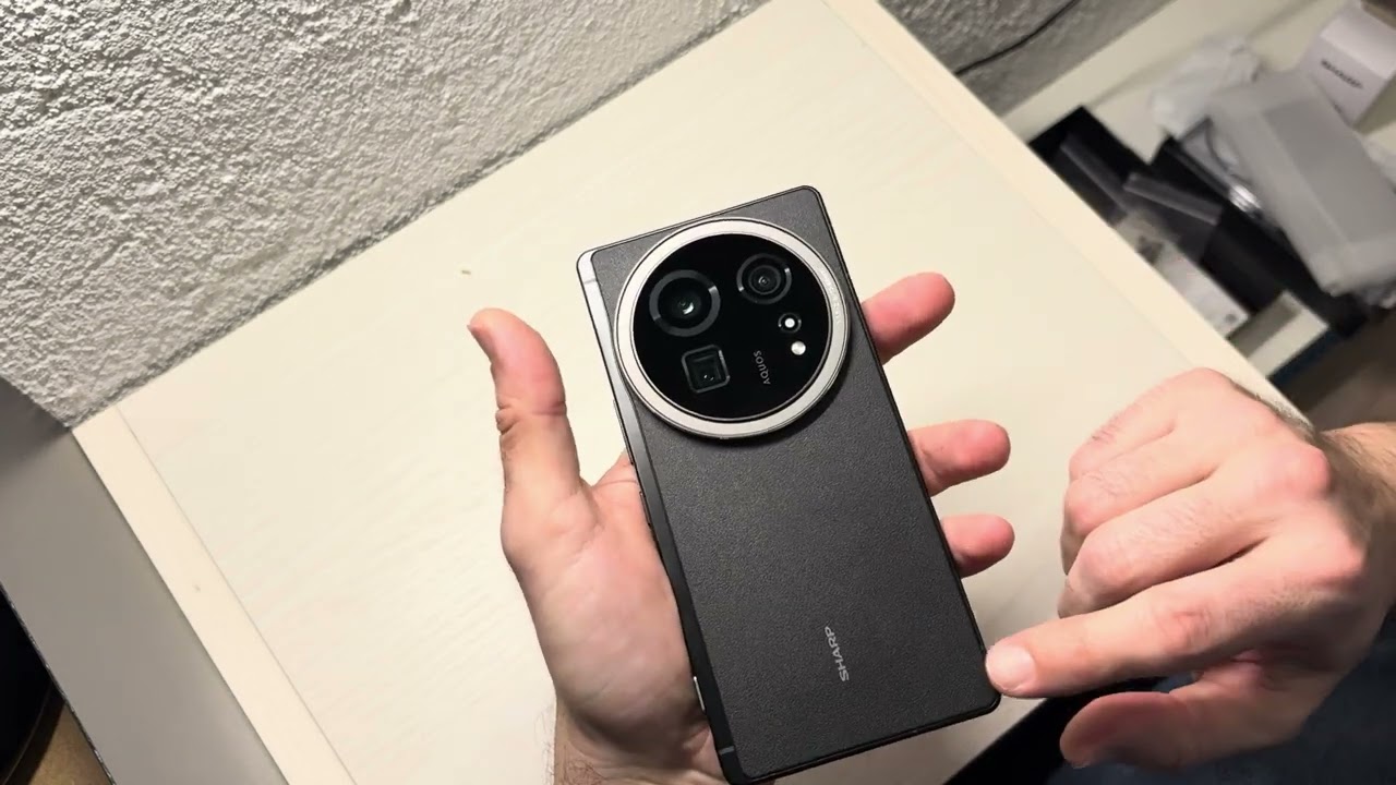 SHARP Aquos R9 pro (unboxing)