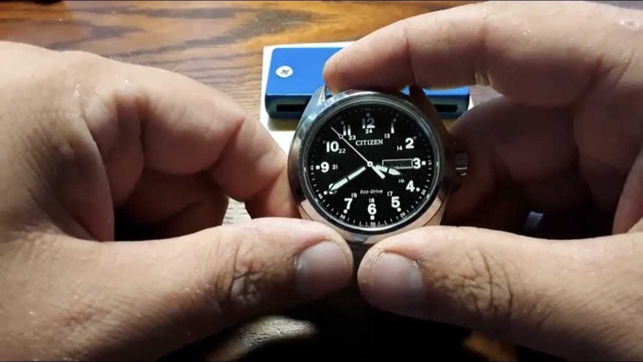 Citizen Eco-Drive работает без батареи (конденсатора)! Подпишитесь!