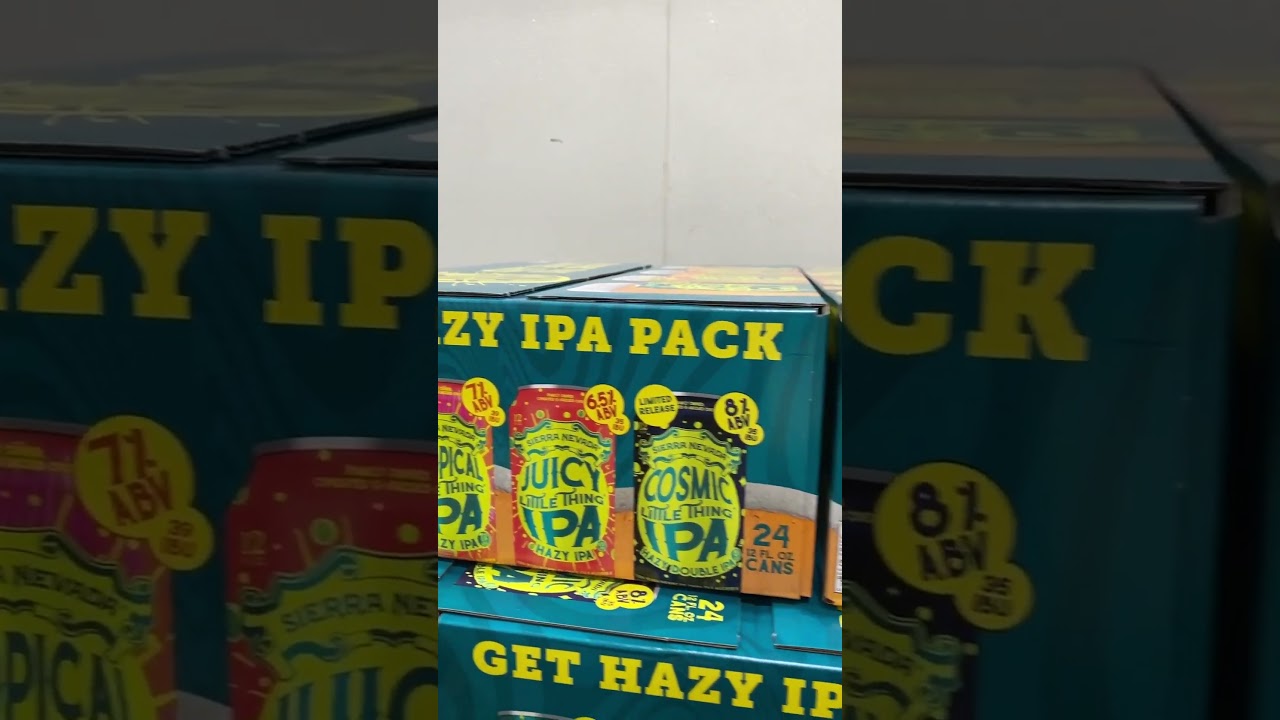❤️Costco Sierra Nevada Hazy IPA Pack $29.99 #travel #costco #ipa #beer