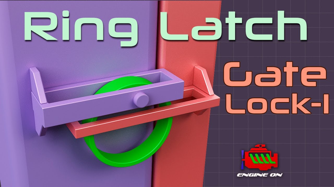 Ring Latch for Gate