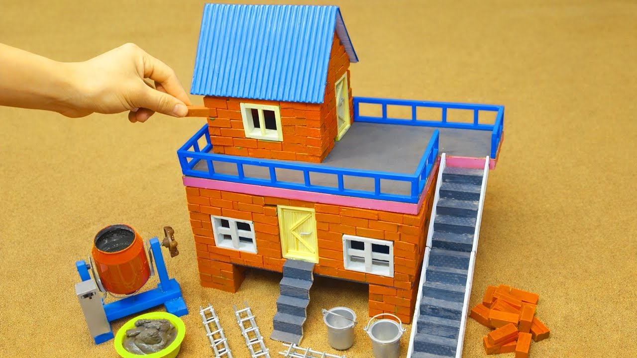 From Bricks to a Beautiful Home – Full Cement House Construction