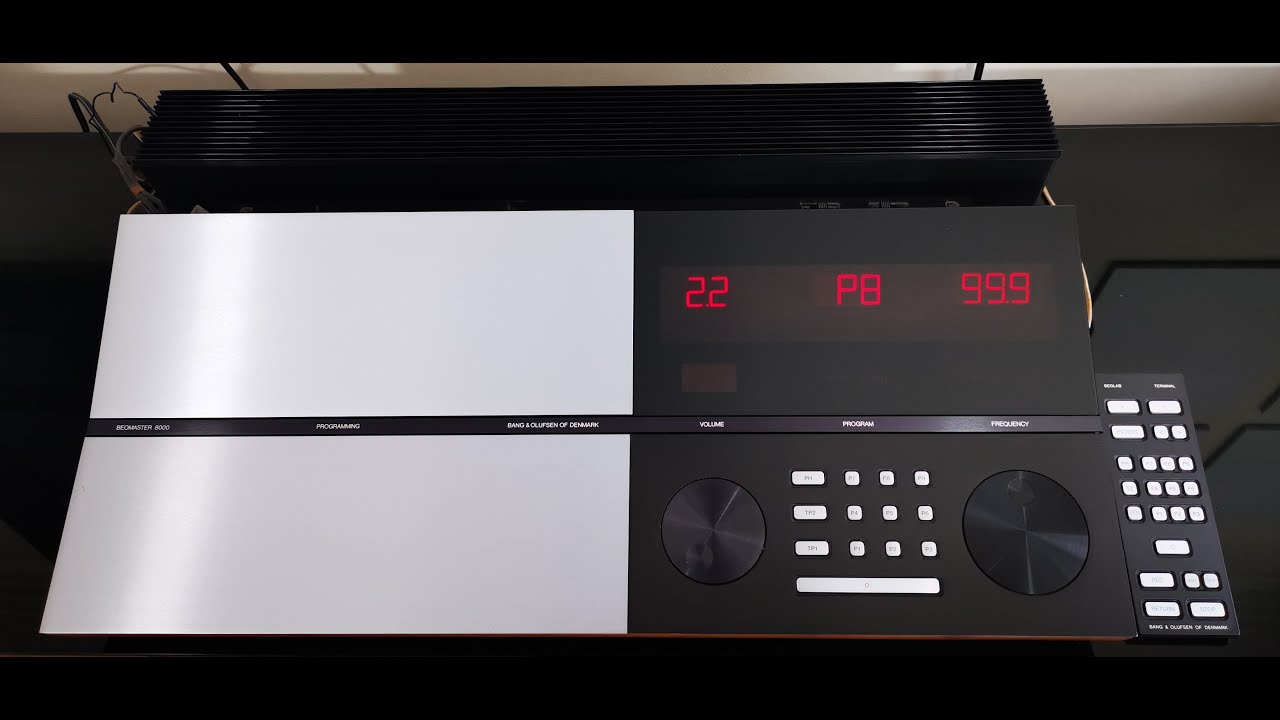 Bang And Olufsen Beomaster 8000 Stereo FM Receiver (1980-1985)
